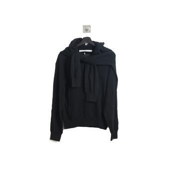 alexander wang卫衣, Alexander Wang | Alexander Wang Wrap Around Sweater Black商品图片 6.2折