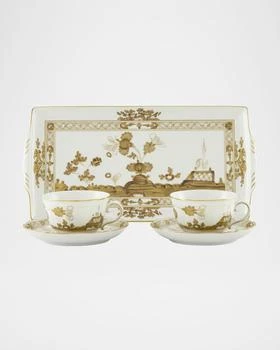 GINORI 1735 | Oriente Italiano Aurum Tea Service Set,商家Neiman Marcus,价格¥8877
