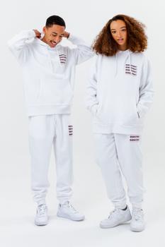 紧身裤男, CONTINU8 ADULTS | CONTINU8 ADULT WHITE JOGGERS商品图片 