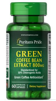 商品Green Coffee Bean Extract 800 mg 60 Capsules图片