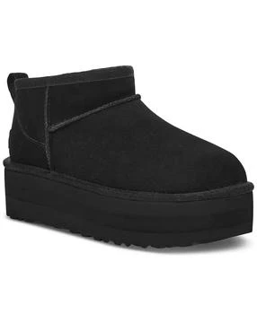 UGG | Women's Classic Ultra Mini Platform Booties,商家Macy's,价格¥1209