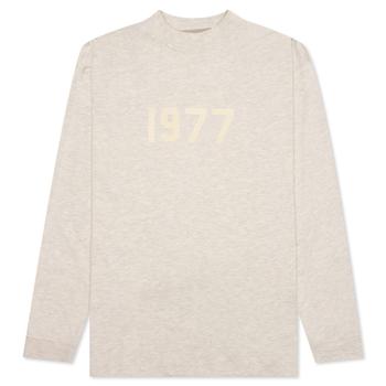 推荐Fear of God Essentials L/S Tee - Light Oatmeal商品