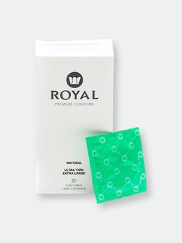 商品Extra Large Ultra Thin Lubricated Latex Condoms 20 PACK图片