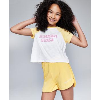 Epic Threads | Big Girls Stella Summer Vibes T-Shirt, Created For Macy's商品图片,3.4折