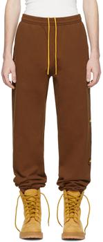 Drew House | SSENSE Exclusive Brown Cartoon Font Lounge Pants商品图片,额外8.5折, 独家减免邮费, 额外八五折