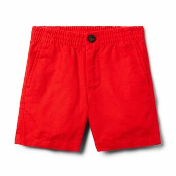 Janie and Jack | Linen Pull-On Shorts (Toddler/Little Kid/Big Kid) 