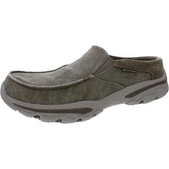 推荐Skechers Mens Canvas Active Slip-On Shoes商品