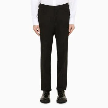 Burberry | Black jacquard dinner jacket trousers 5折