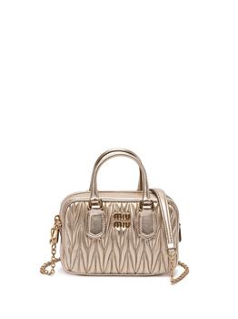 推荐Miu Miu Matelassé Nappa Leather Shoulder Bag商品