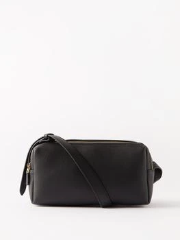 推荐Trousse double-zip leather shoulder bag商品