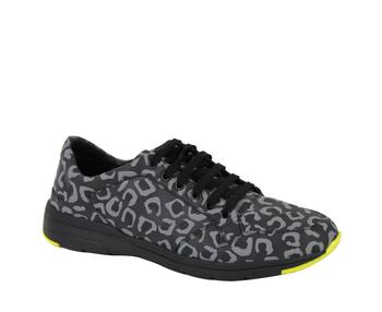 Gucci | Gucci Men's Reflex Leopard Print Gray / Yellow Fabric Running Sneakers 375083 1000商品图片,6.3折, 满$175享8.9折, 满折