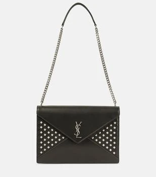 Yves Saint Laurent | Gaby Medium embellished leather shoulder bag 