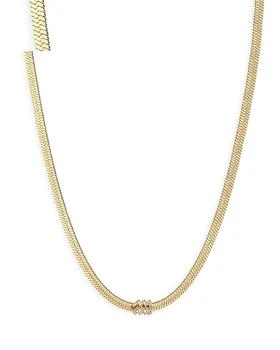 推荐Zodiac Herringbone Necklace, 12-17"商品