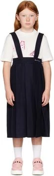 Marni | Kids Navy Pleated Skirt 4.1折