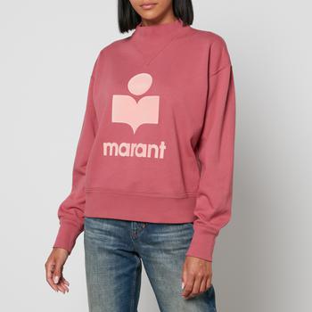 推荐Isabel Marant Étoile Women's Moby Logo Sweatshirt - Rosewood商品