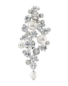 Swarovski | Constella Crystal & Faux Pearl Brooch,商家Bloomingdale's,价格¥1347