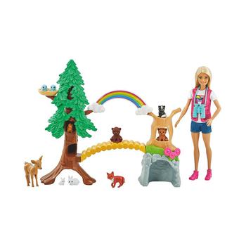商品Barbie | CLOSEOUT! You Can Be Anything Wilderness Guide Doll & Playset,商家Macy's,价格¥161图片