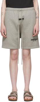 essentials裤子, Essentials | Gray Cotton Shorts商品图片 