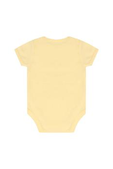 女士休闲essentials短袖, Larkwood | Larkwood Baby Boys/Girls Essential Short Sleeve Bodysuit (Pale Yellow)商品图片 9.6折
