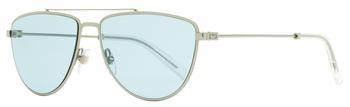 推荐Givenchy Women's Oval Sunglasses GV7157S 6LBKU Ruthenium/Clear 58mm商品