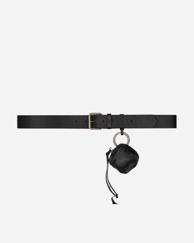 商品Dries Van Noten | Leather Pouch Belt Black,商家Slam Jam,价格¥1313图片
