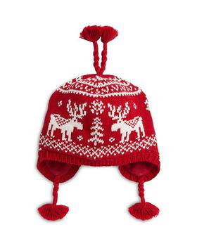 商品Ralph Lauren | Girls' Fair Isle Earflap Hat - Baby,商家Bloomingdale's,价格¥490图片
