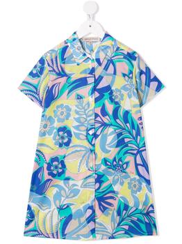 product Samoa floral-print shirt dress - kids image