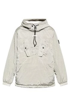 Stone Island | Stone Island Logo Patch Drawstring Hoodie 4.7折, 独家减免邮费