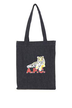 A.P.C. | DENIM LUNAR NEW YEAR TOTE BAG商品图片,7.5折×额外7折, 额外七折