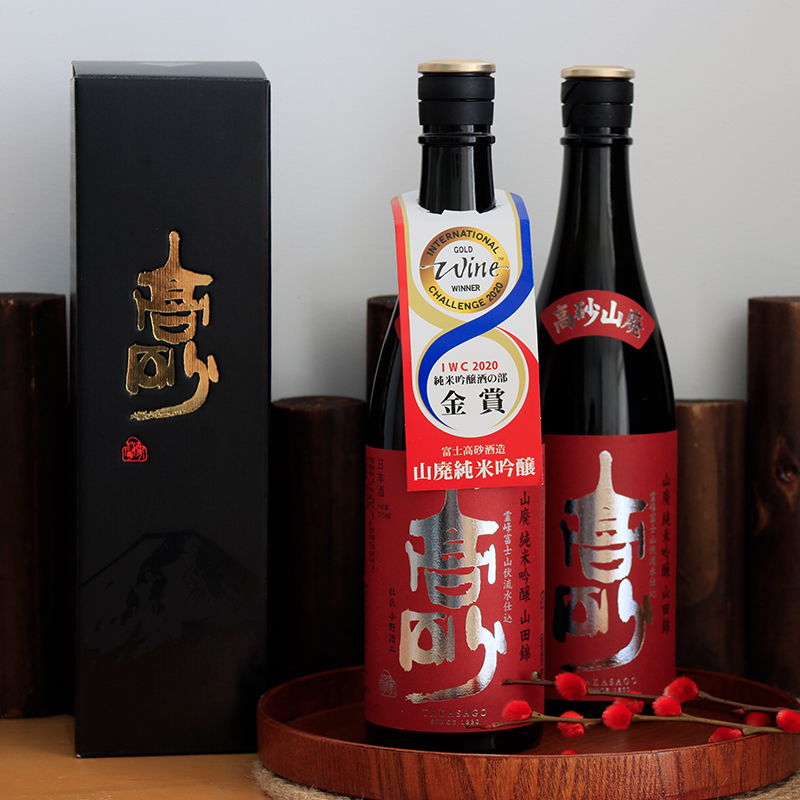 商品日本富士高砂Fuji Takasago 山废纯米吟酿清酒 720ml 单瓶装 图片
