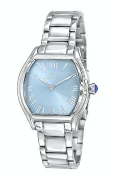 推荐Celine Women's Tonneau Watch, Silver and Blue, 1001CCES 33X40MM商品