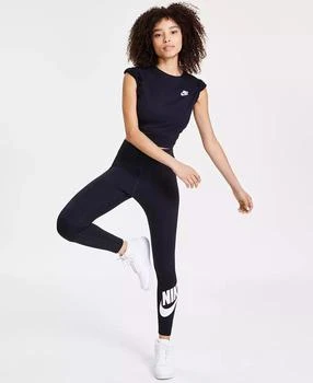 NIKE | Women's   Sportswear Classics   High-Waisted Graphic Leggings,商家Macy's,价格¥240