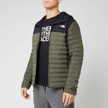 推荐The North Face Men's Stretch Down Hooded Jacket - New Taupe Green商品