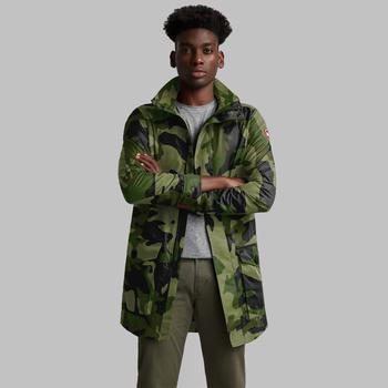 canada goose直邮, Canada Goose | Canada Goose Men's Crew Trench Coat - CG Camo商品图片 