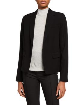 vince西装好不好, Vince | Single-Button Crepe Blazer商品图片 满$400减$100, 满减
