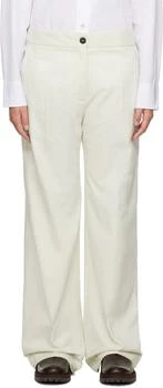Studio Nicholson | Off-White Reynosa Trousers,商家SSENSE HK,价格¥548