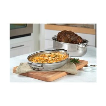 Viking | Metal Induction-Safe 8.5-Qt. Oval 3-in-1 Roaster with Lid & Rack,商家Macy's,价格¥1859