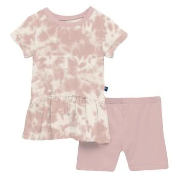 KicKee Pants | Print Short Sleeve Playtime Outfit Set (Toddler/Little Kids/Big Kids) 4折起, 独家减免邮费