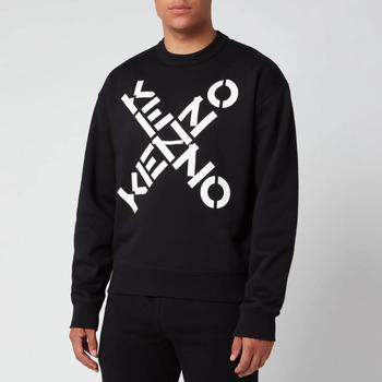 推荐KENZO Men's Sport Oversized Sweatshirt - Black商品