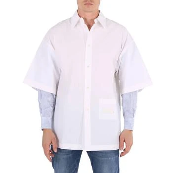 推荐White Double Sleeve Shirt商品