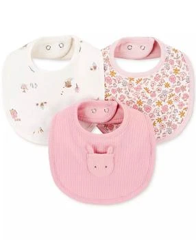 Carter's | Baby Girls Floral Bibs, 3 Pack,商家Macy's,价格¥115