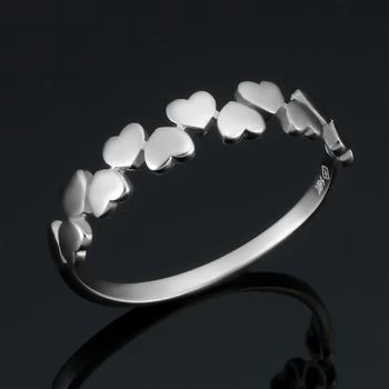 Fremada | 14k White Gold Hearts Ring,商家Premium Outlets,价格¥893