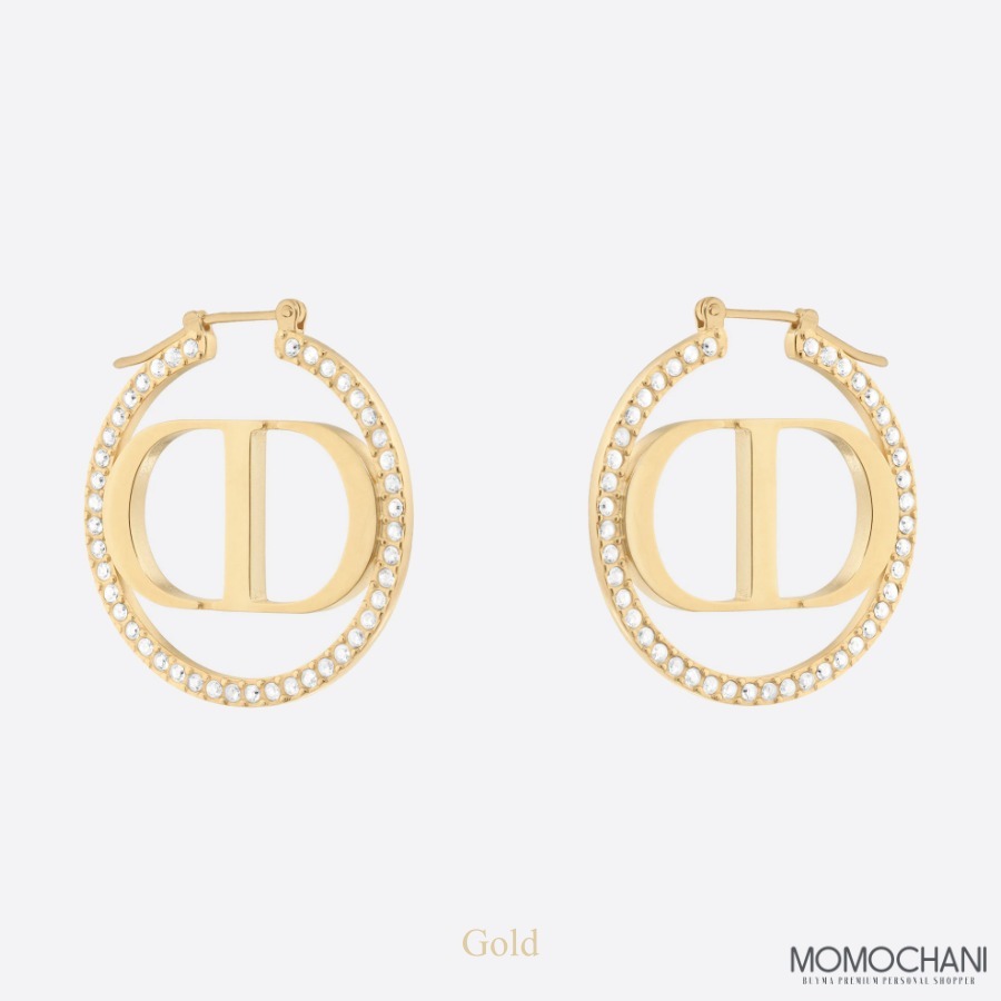 Dior | DIOR 女士金色圆形耳环 E1760MTGCY-301商品图片,独家减免邮费