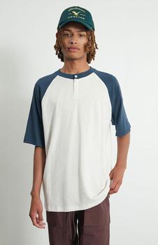 PacSun | Raglan Boxy Henley T-Shirt商品图片,