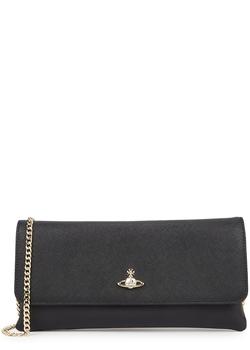 西太后包北京, Vivienne Westwood | Black saffiano leather clutch商品图片 