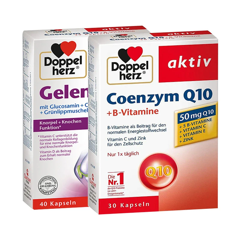 推荐德国双心辅酶q10软胶囊素ql0心脏保健品进口营养30粒商品