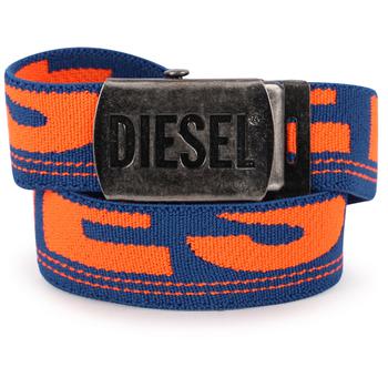 推荐Logo belt in orange and blue商品