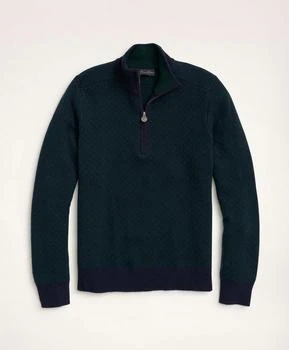 Brooks Brothers | Wool Nordic Half-Zip Sweater 3折