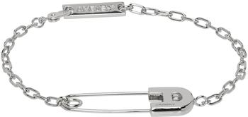 商品Ambush | Silver 'A' Safety Pin Bracelet,商家SSENSE,价格¥1317图片