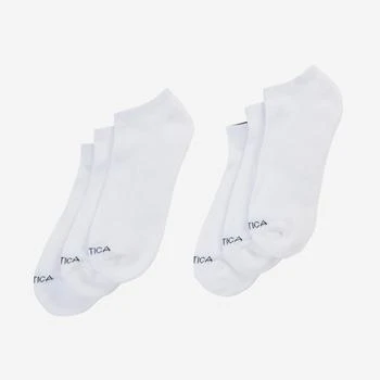 Nautica | Nautica Mens Athletic Core Low Cut Socks, 6-Pack 4.9折